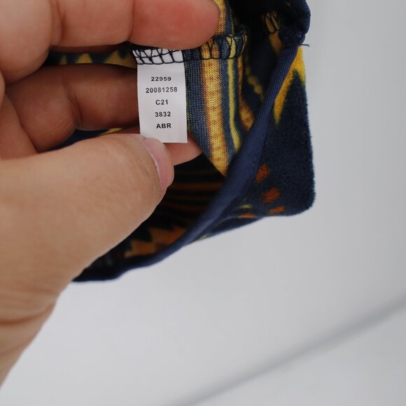 Duluth Trading Co Jacket Mens 2XL Fleece 1/4 Zip Pullover southwestern Aztec - Picture 6 of 11